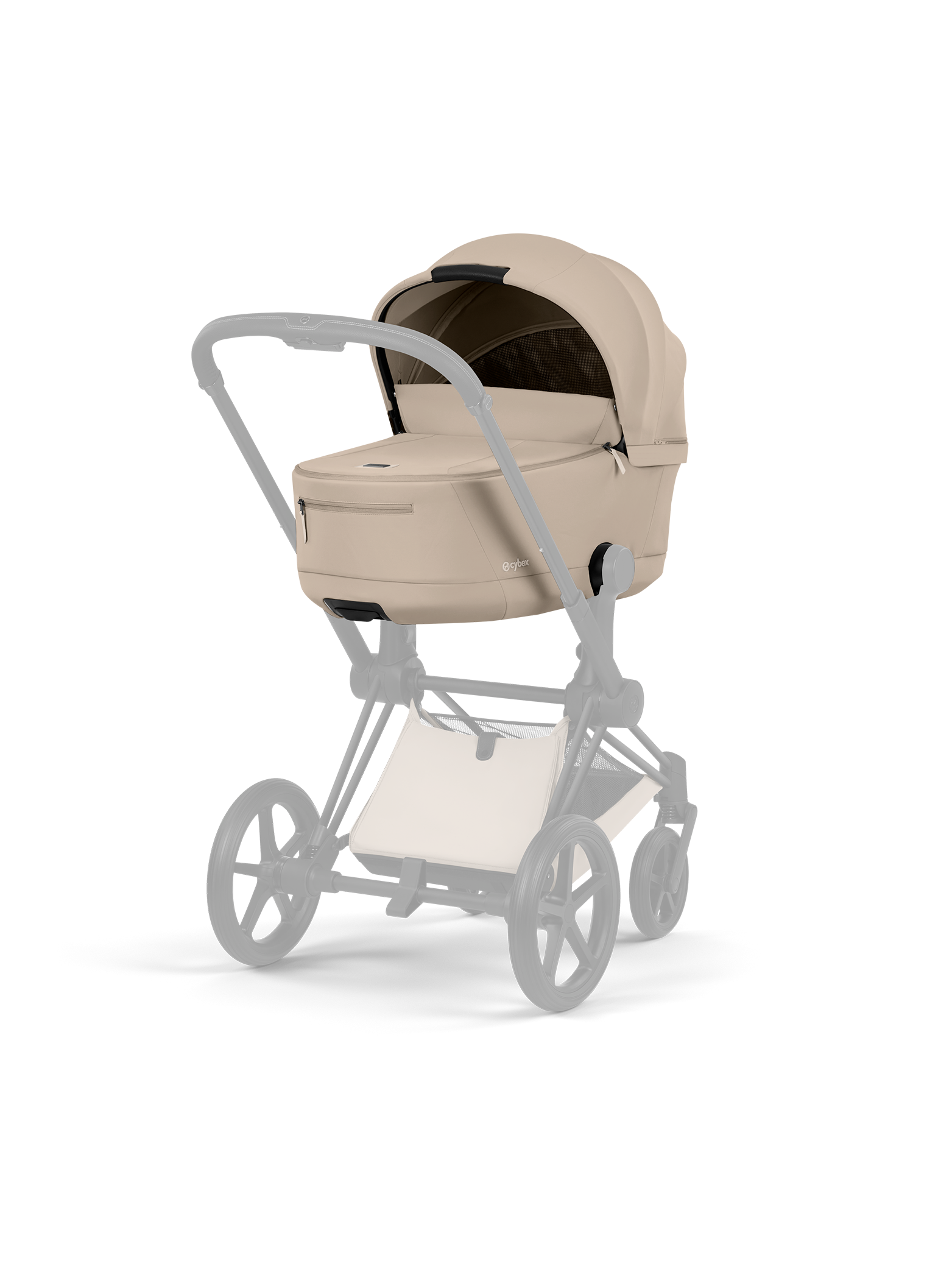 Cybex Priam inkl liggedel - Matt Black/Cozy Beige